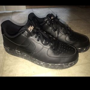 nike air force 1 black marble